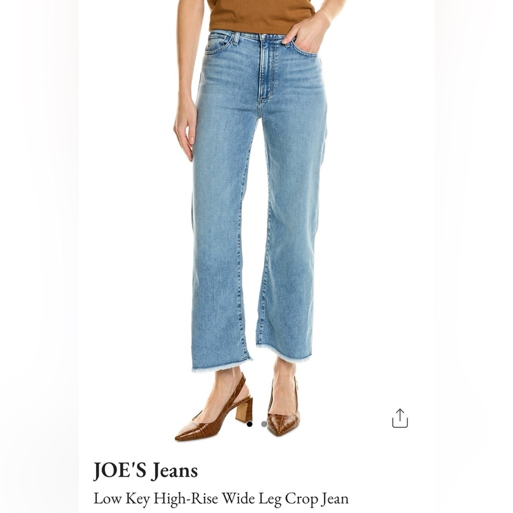 JOE’s Jeans The Blake High Rise Wide Leg Crop